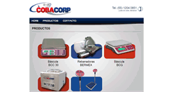 Desktop Screenshot of equipos-cobacorp.com